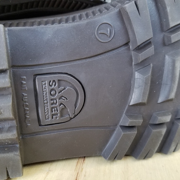 Sorel Badger Womens 7 US WP Winter Snow Duck Boot Made In Canada Leather Lace-up - Picture 6 of 13